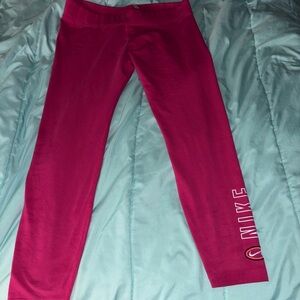 Nike Women's Pink Leggings